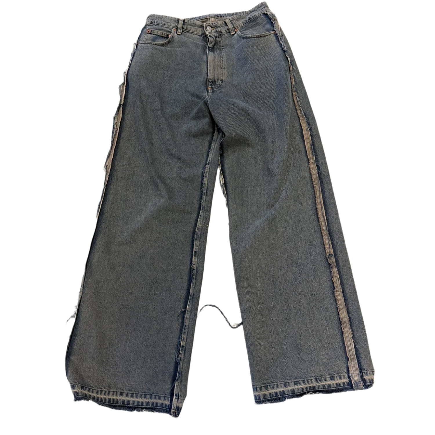 Maison Margiela 'MM6 Blue' Wide Leg Jeans