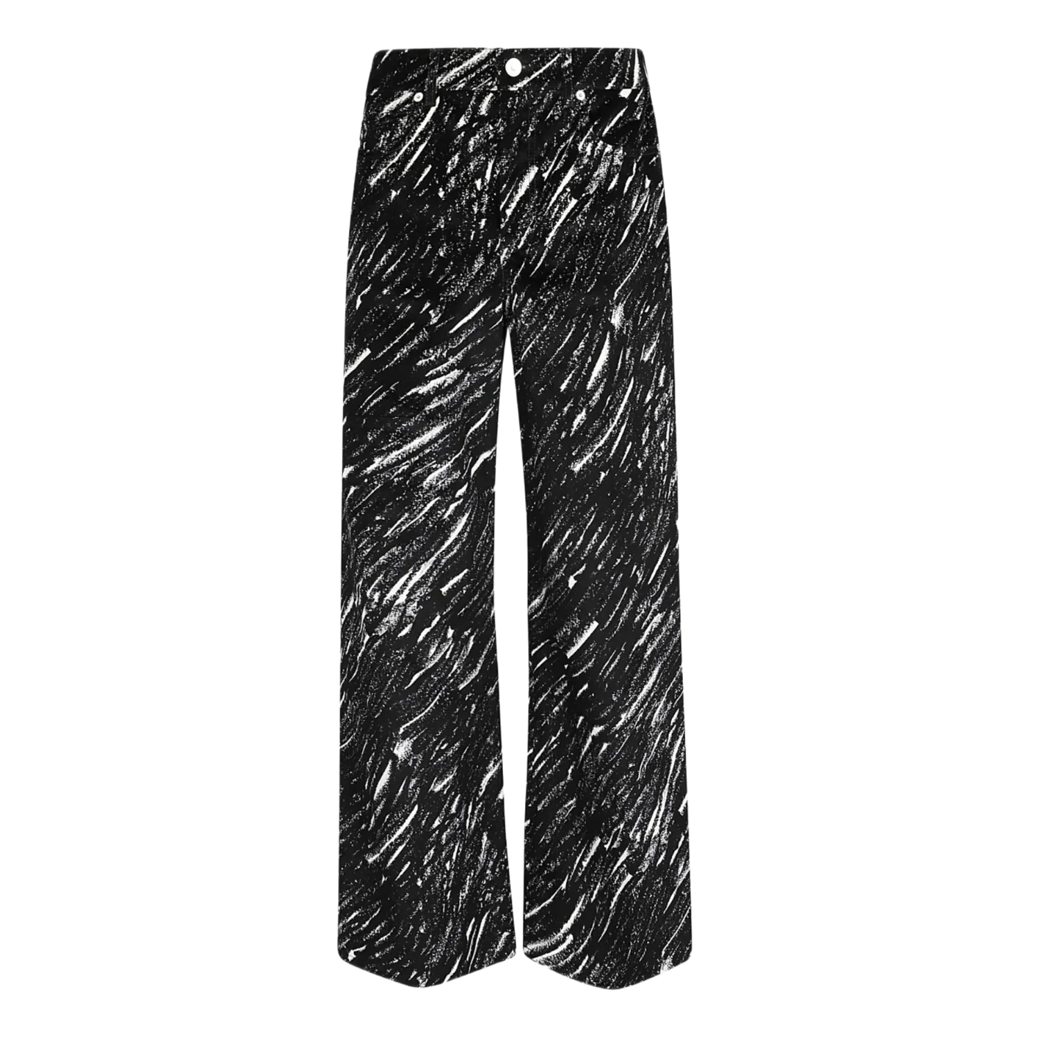 Marni 'Crayon' Black Stretch Denim Pants