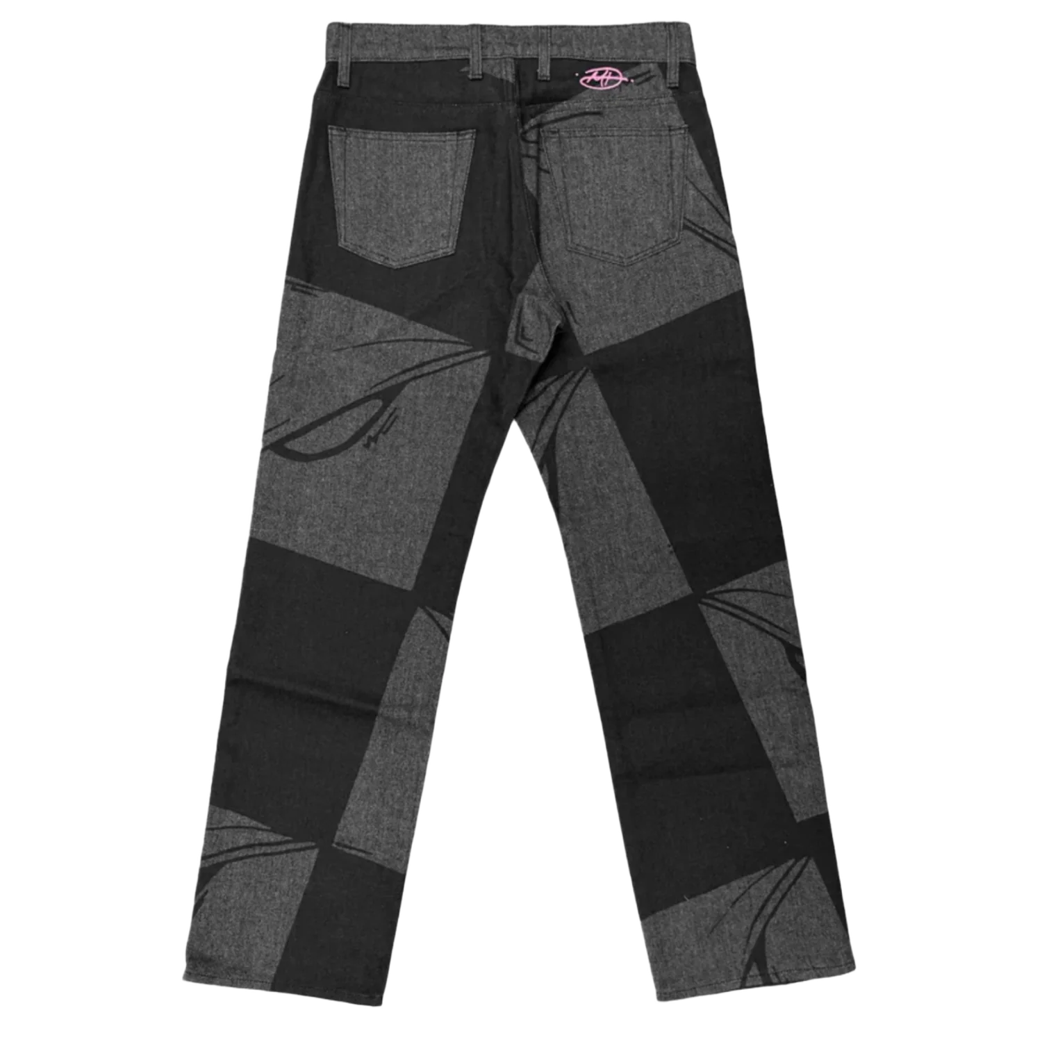 Matty Boy 'Anti Promo 99 Eyes' NY Exclusive Black/Grey Jeans - Image 2
