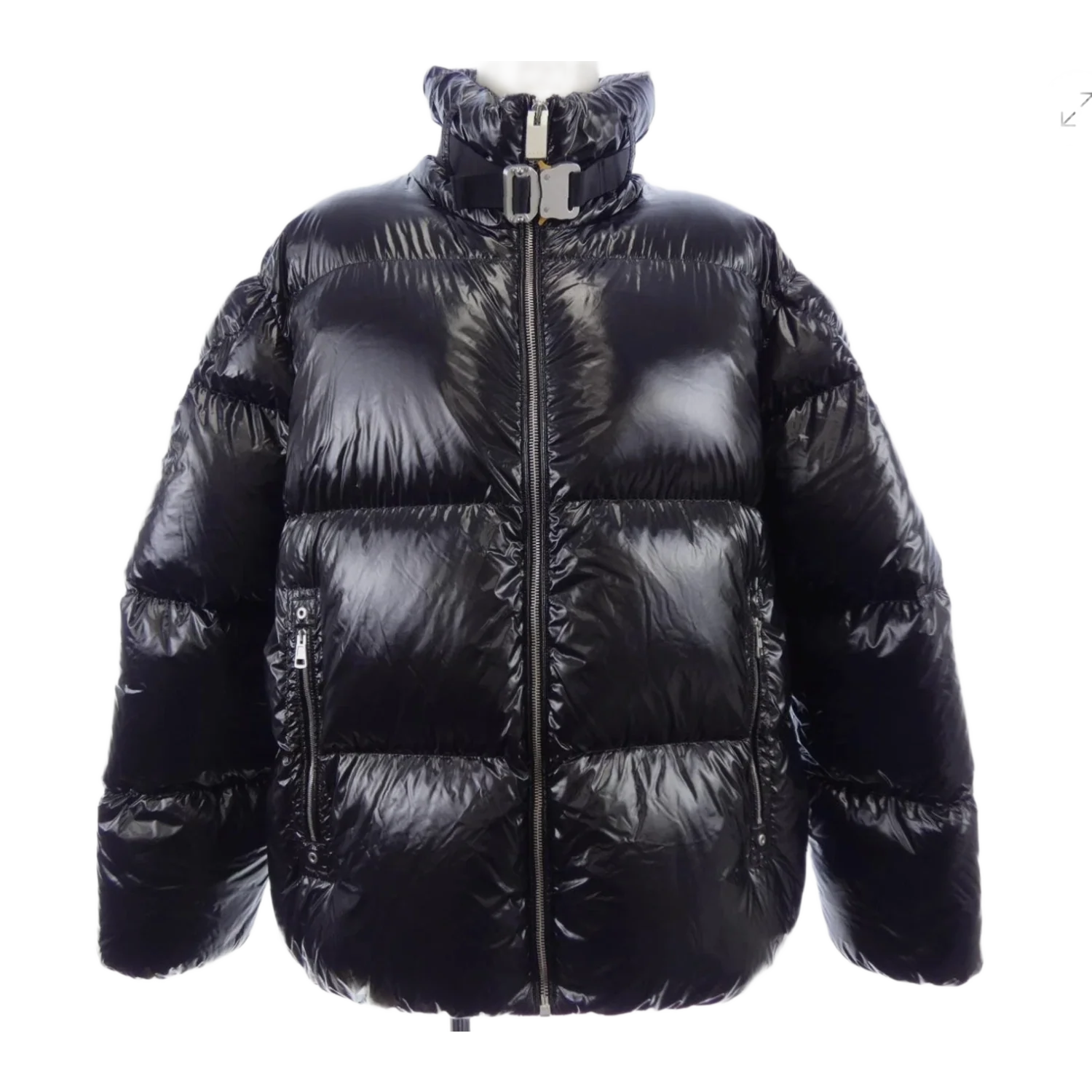Moncler 6 1017 Alyx 9sm 'Black' Down Mahoganus Jacket