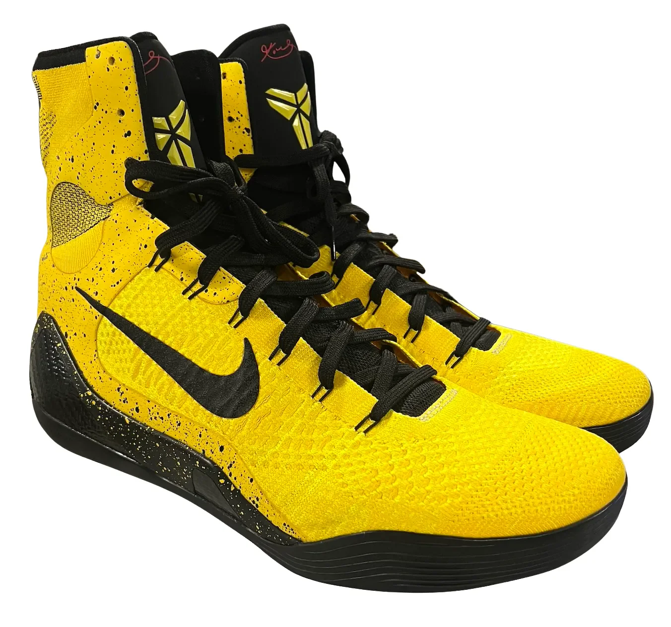 Nike Kobe 9 Elite High Player Exclusive Yellow - Image 2