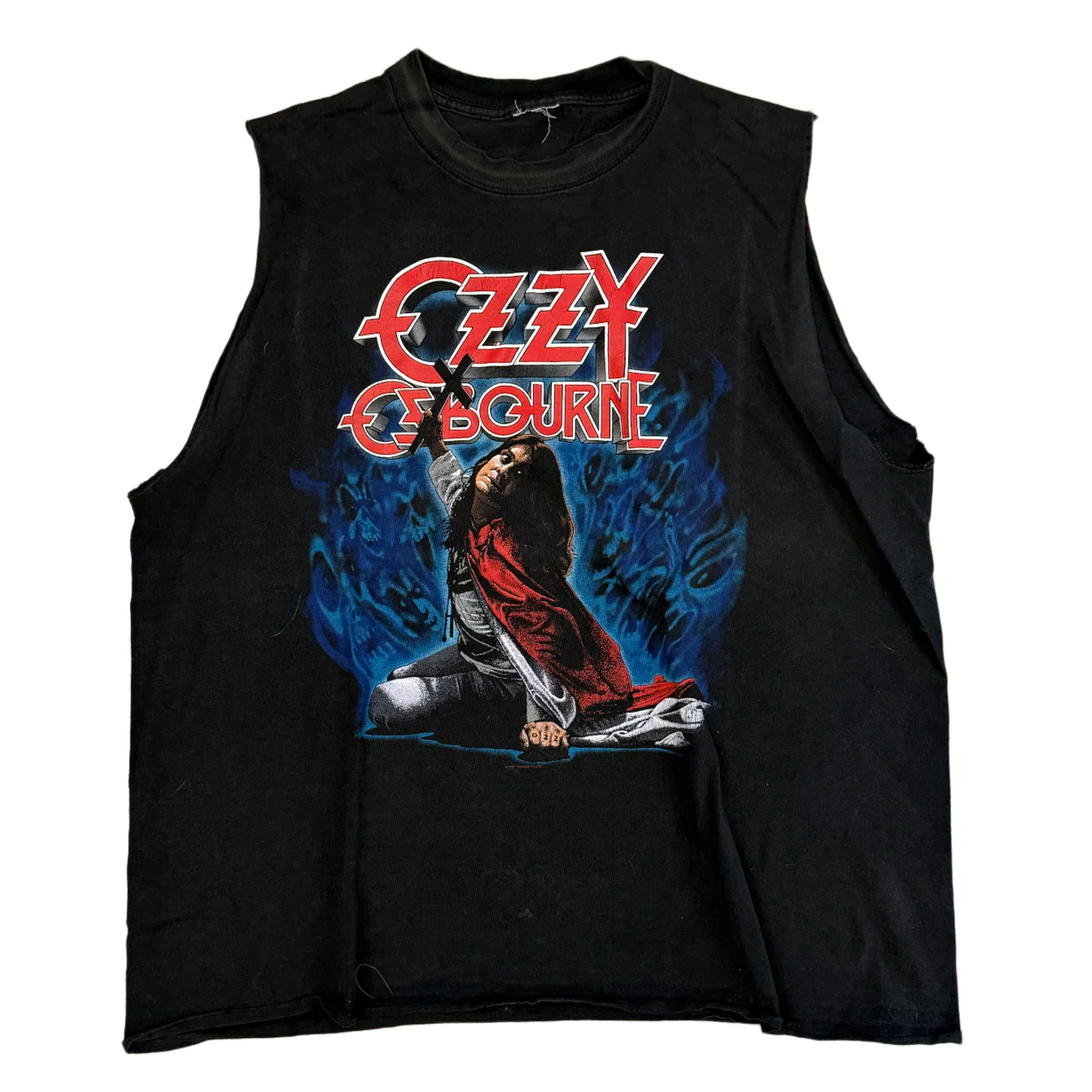 Ozzy Osbourne 'Blizzard Of Ozz' Vintage Cutoff