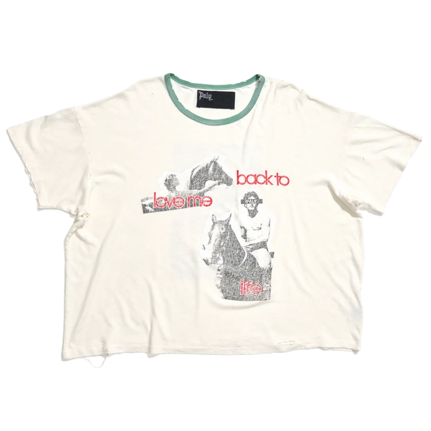 Paly 'Back To Life' Ringer Tee