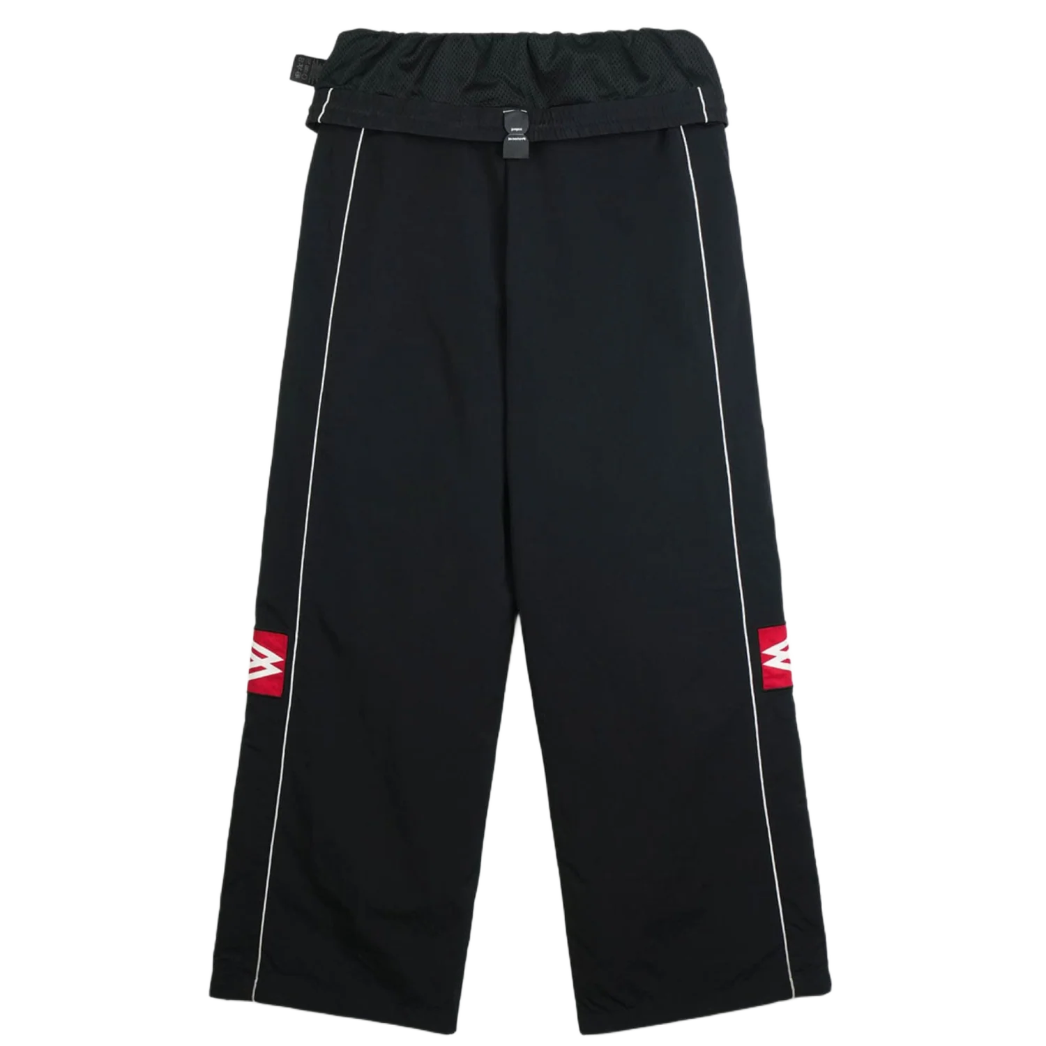 Protocol Index 'Black' Folded Waist Track Pants - Image 2