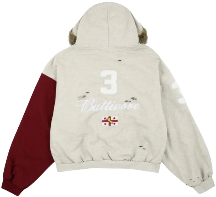 Protocol Index 'Buttivore' Fur Lining Zip Up - Image 2