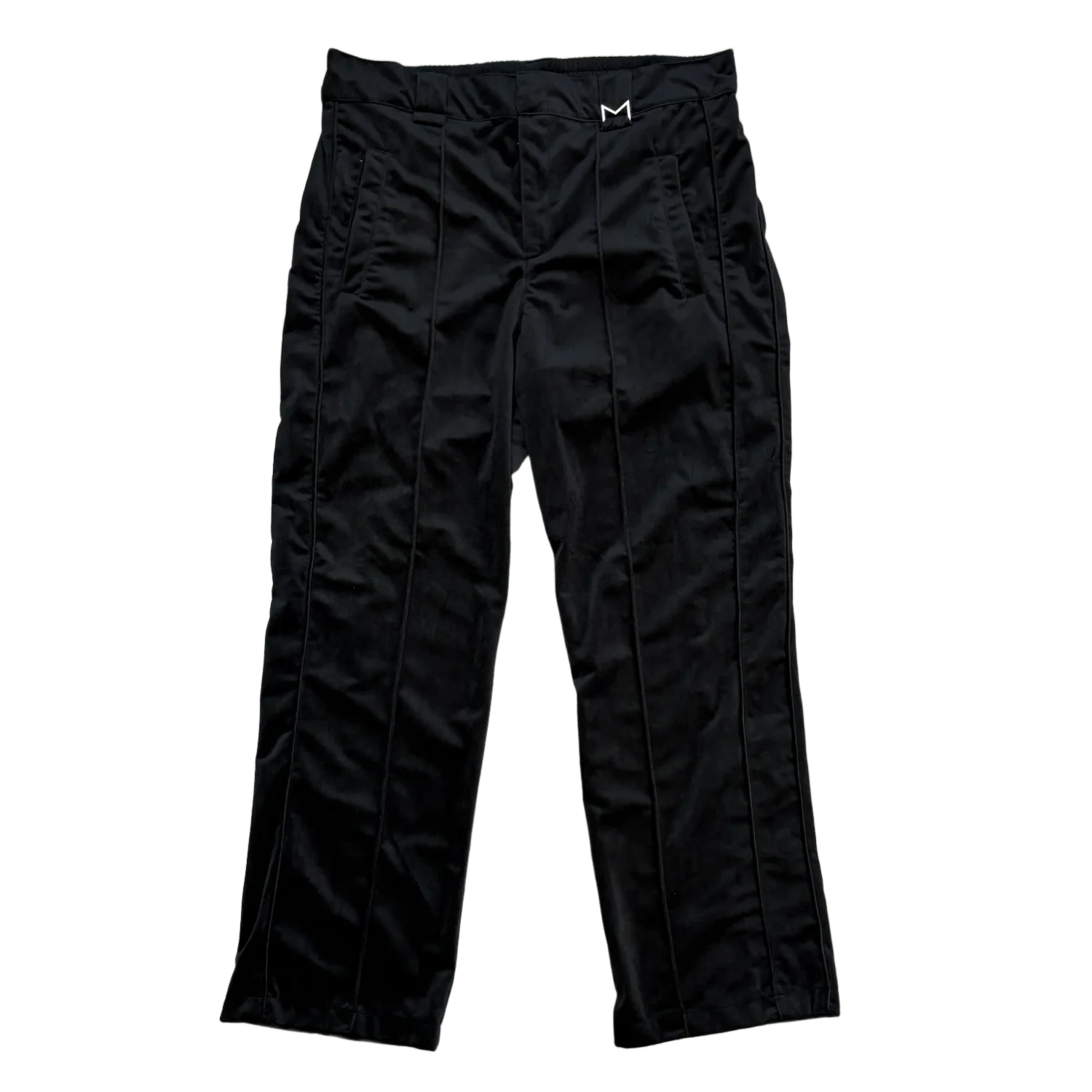 Rhude 'Black' Velvet Track Pants