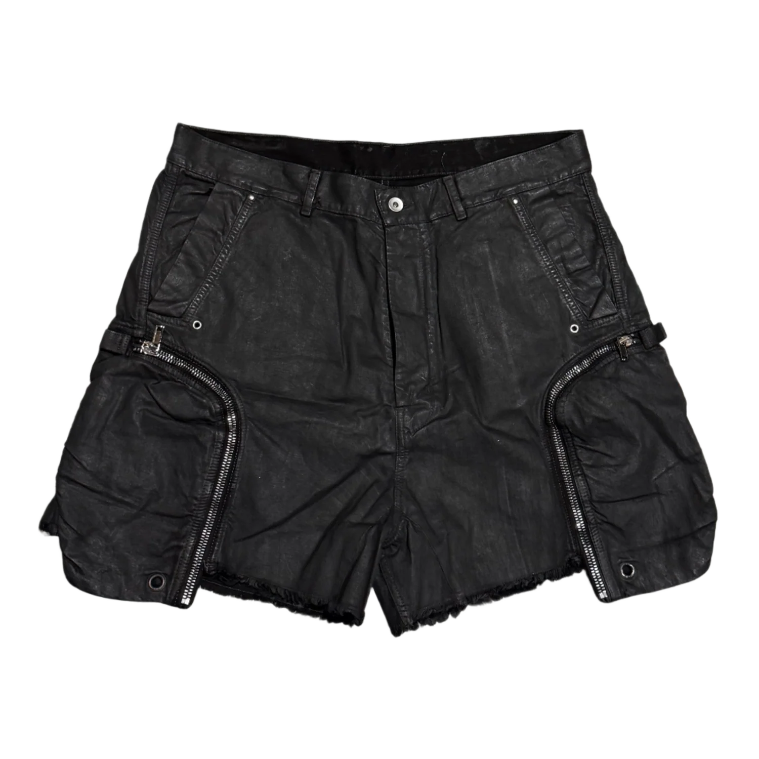Rick Owens DRKSHDW 'Bauhaus' Black Shorts