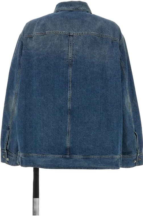 Rick Owens DRKSHDW 'Jumbo' Denim Worker Jacket - Image 2