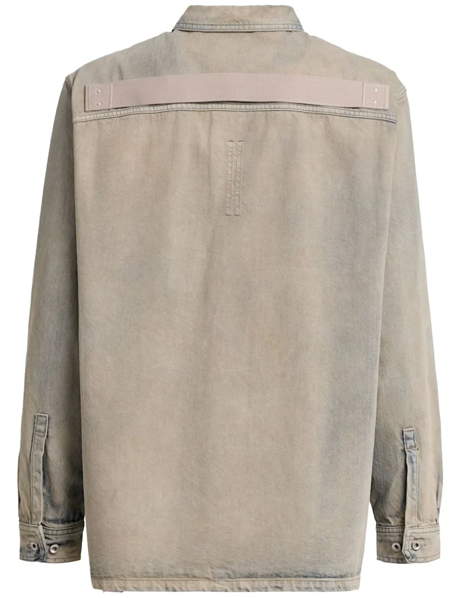 Rick Owens DRKSHDW 'Mineral Pearl' Jumbo Outer Shirt - Image 2
