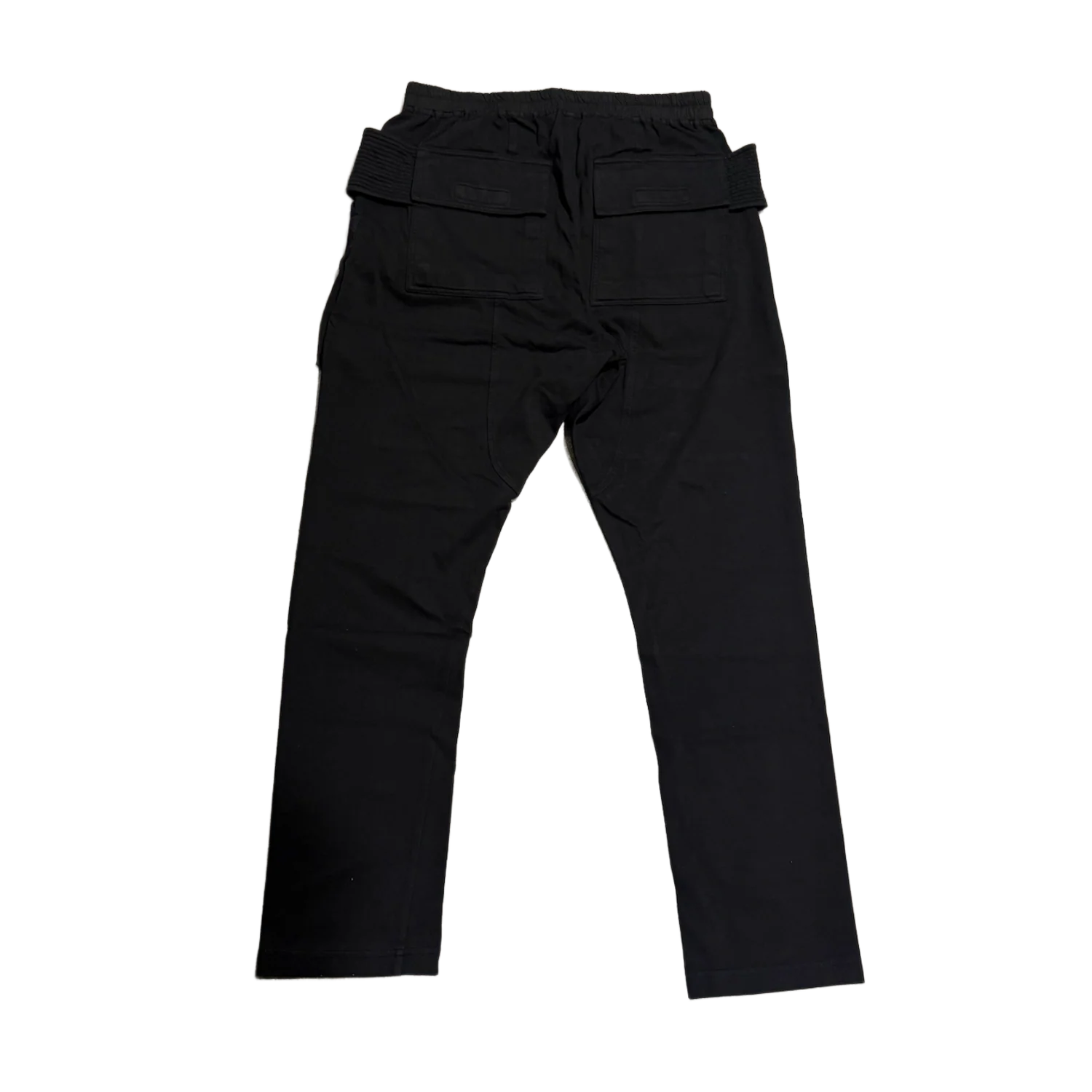 Rick Owens DRSHDW 'Black' Creatch Cargo Drawstring Pants - Image 2