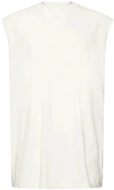 Rick Owens 'Milk' Tarp Sleeveless Tee