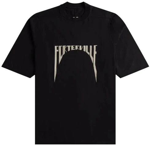 Rick Owens Porterville T-Shirt 'Black/Pearl'