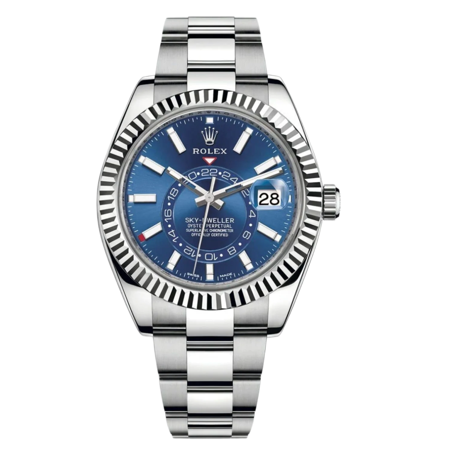 Rolex 326934 Sky Dweller 42mm Men’s Watch Blue Oyster Index Watch 2021