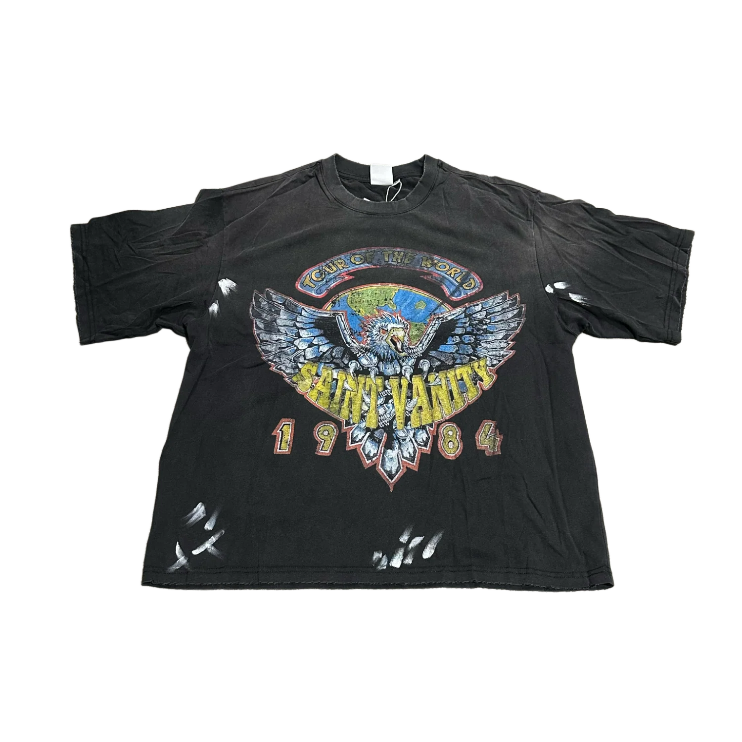 Saint Vanity 'Black' 1984 World Tour Tee