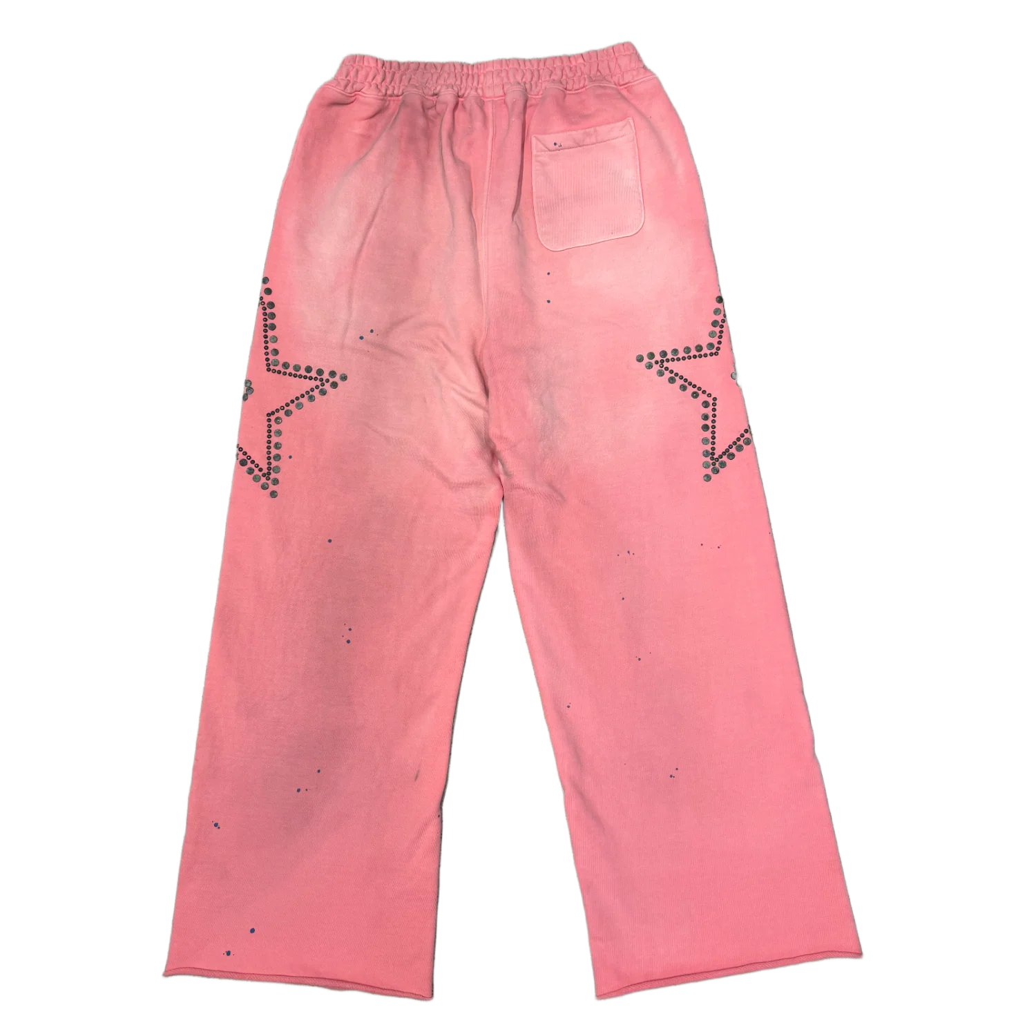Satoshi Nakamoto 'Pink' Star Studded Sweatpants - Image 2