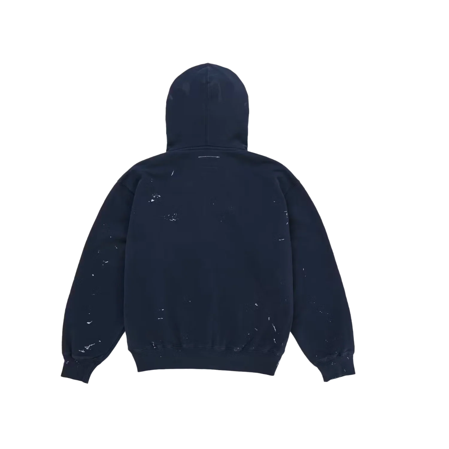 Supreme MM6 Maison Margiela 'Navy Blue' Box Logo Zip Up Hooded Sweatshirt - Image 2