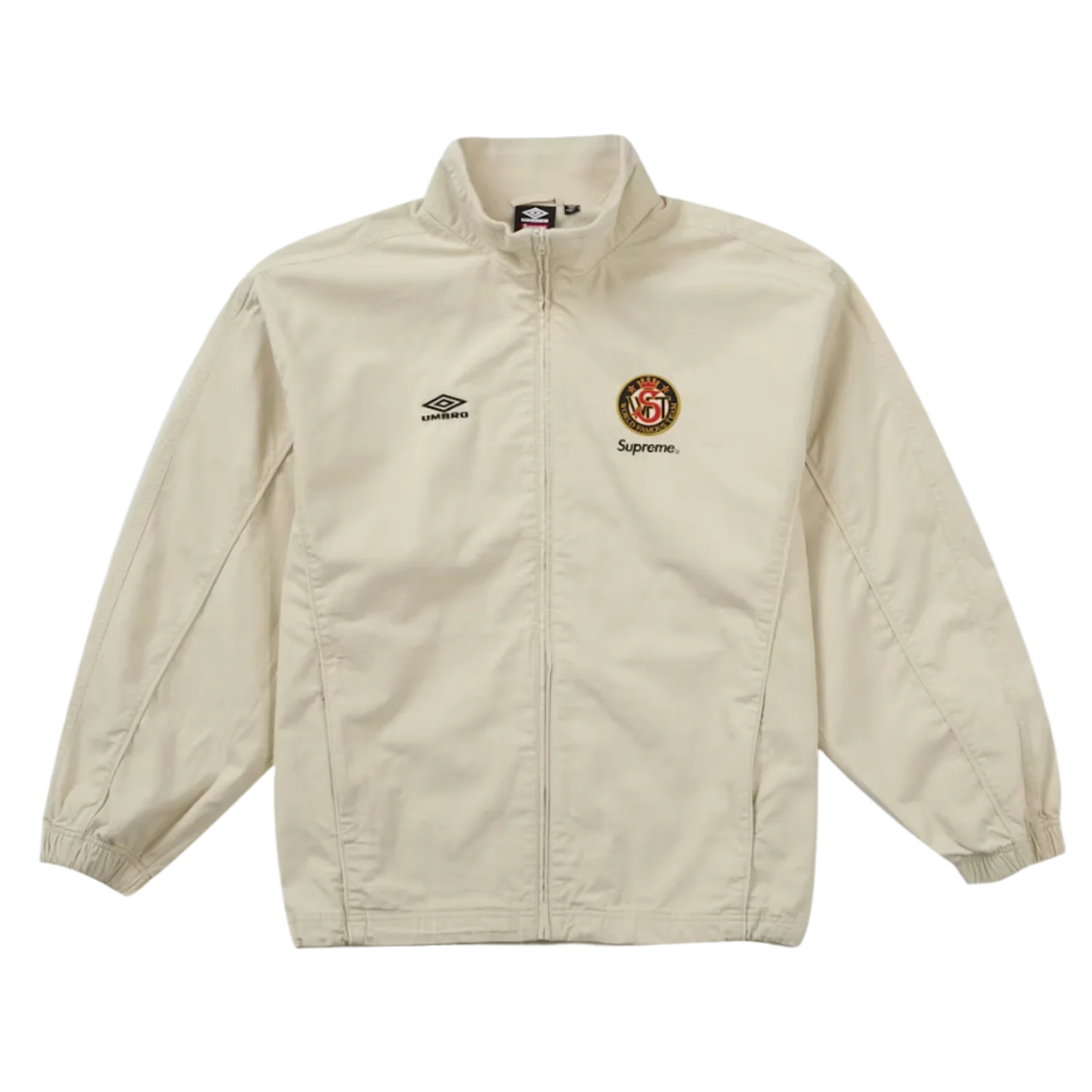Supreme Umbro 'Stone' Cotton Ripstop Track Jacket (SS26)