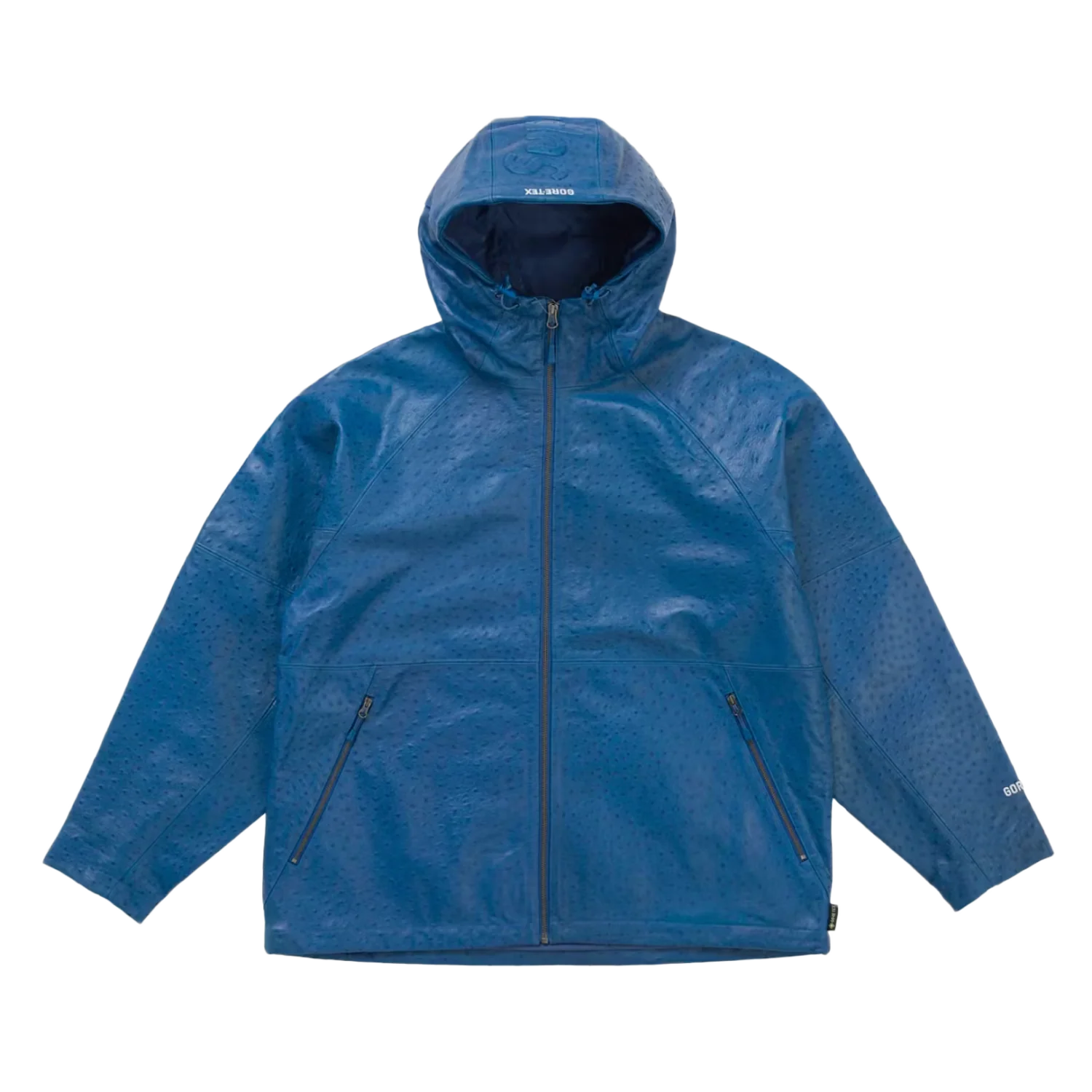 Supreme x Gore Tex 'Blue' Ostrich Jacket