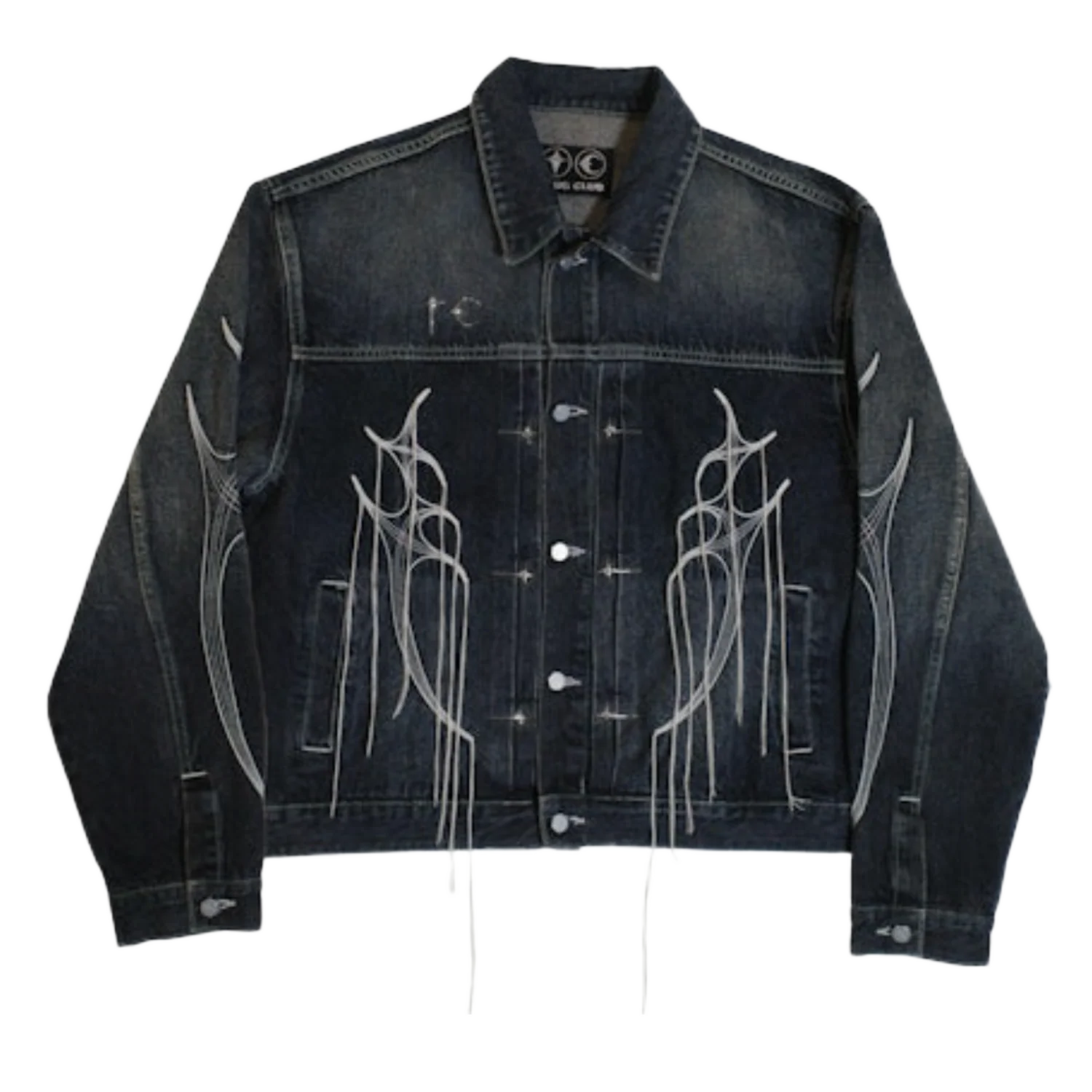 Thug Club 'Tribal Tree' Denim Jacket