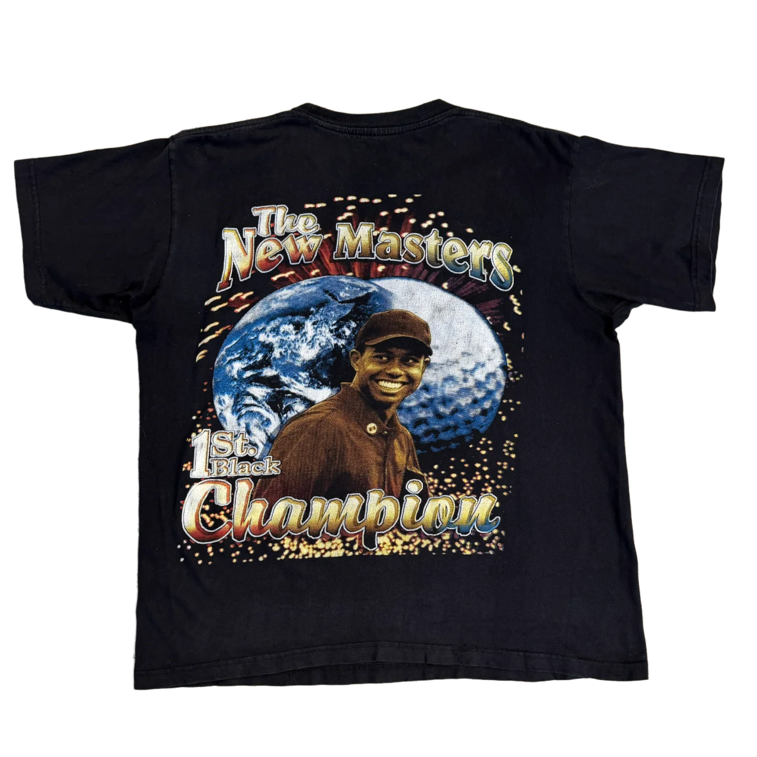 Tiger Woods 'New Champion' Vintage Tee - Image 2