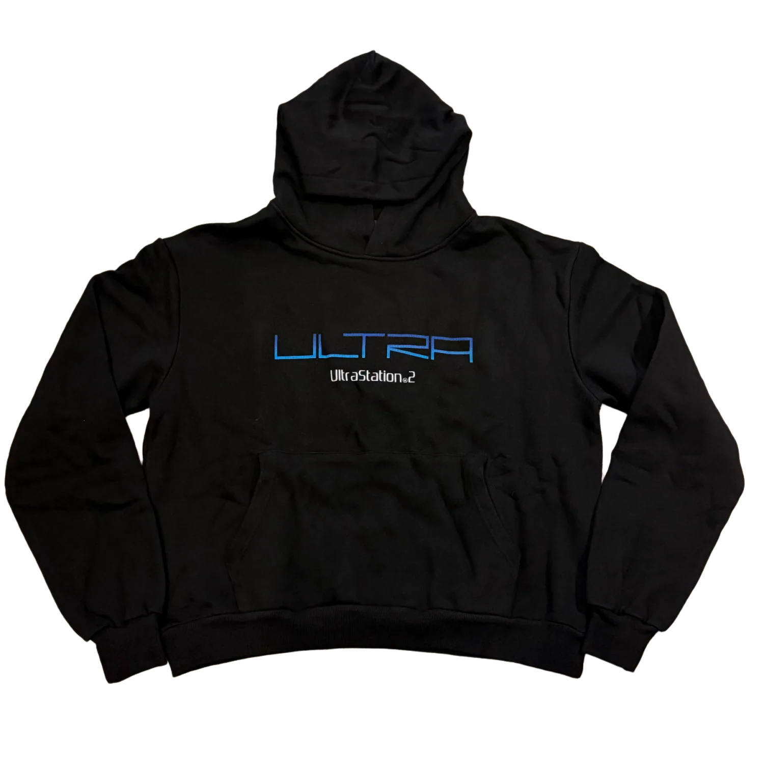 Ultra Wrld 'UltraStation 2' Black Hoodie