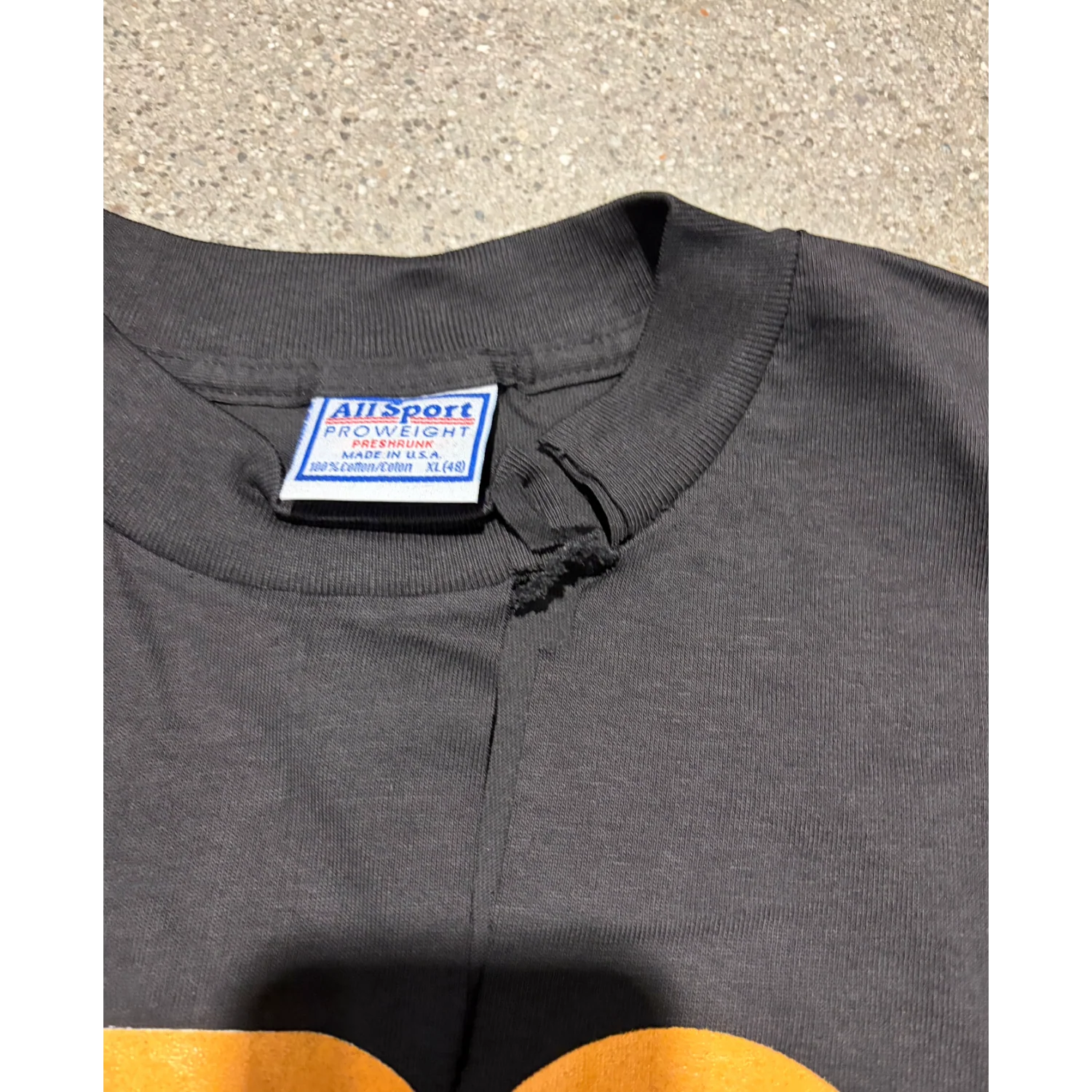 Vintage 'Black' HBO Sports Tee - Image 4