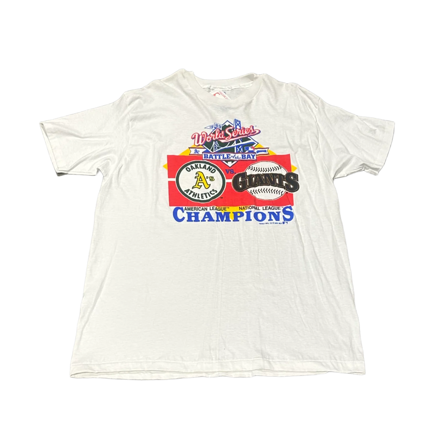 Vintage 'White' Battle Of The Bay Championship Tee