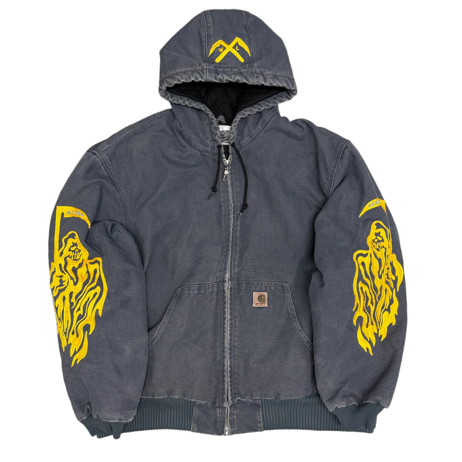 Warren Lotas x Carhartt 'Washed Navy' Work Jacket