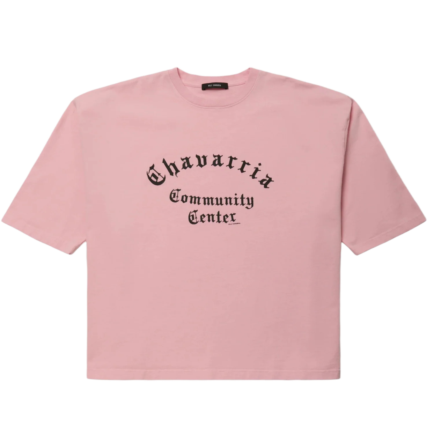 Willy Chavarria 'Pink' Community Center Tee